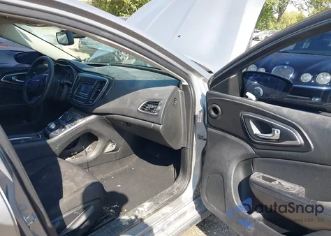 2015 Chrysler 200 Limited from USA, damaged, VIN 1C3CCCAB5FN593375